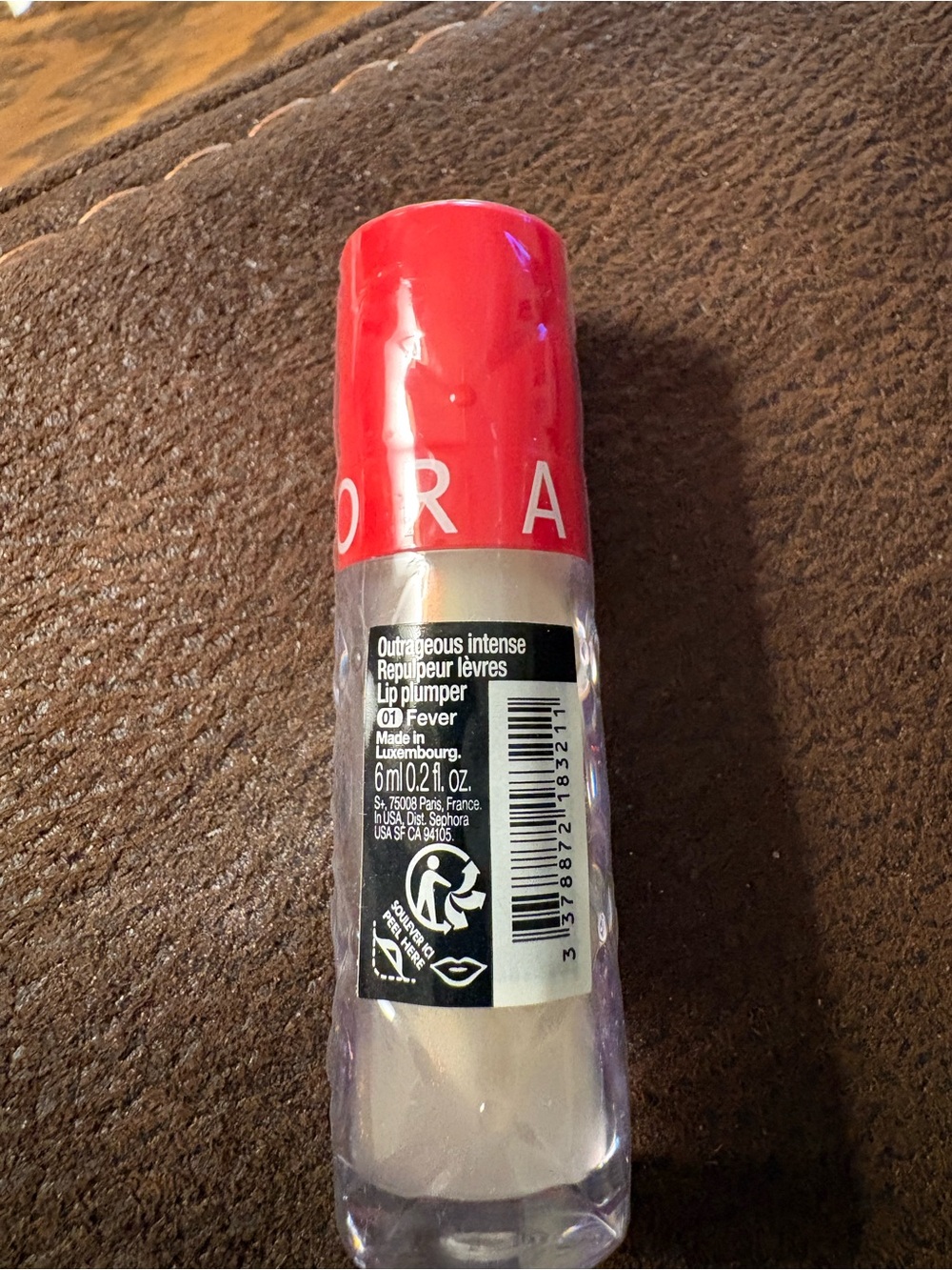 Sephora Clear Lip Plumper with Red Cap